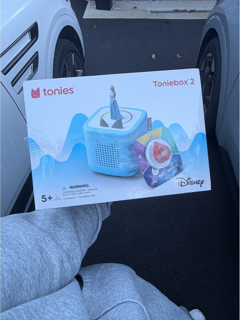 Tonies Disney Frozen Toniebox 2 Play Set Sky Blue w/ Elsa NEW Sealed